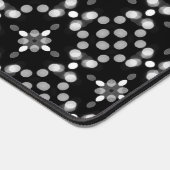 Abstract Monochrome Bokeh Stippen Patroon Bureaumat (Hoek)