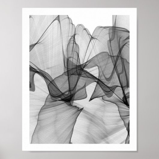 Abstract monochrome Poster | 8x10 (Voorkant)