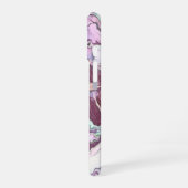 Abstract monogram iPhone 16 hoesje (Linkerkant)