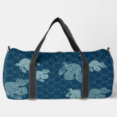 Abstract Monogram Patroon Plunjezak (Voorkant)