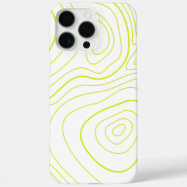 abstract mooi geel iPhone 16 pro max hoesje
