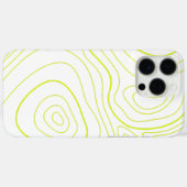 abstract mooi geel Case-Mate iPhone case (Achterkant (horizontaal))