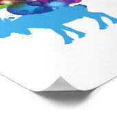 Abstract Moose Poster (Hoek)