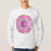 Abstract mozaïek Glas in lood #3 T-shirt (Voorkant)
