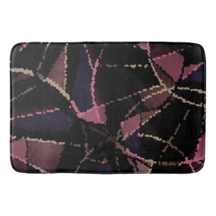 Abstract mozaïekpatroon badmat