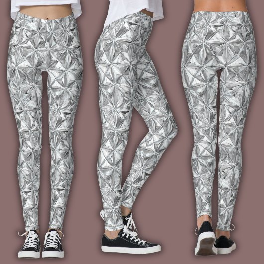 Abstract Mozaïekpatroon | Diamantprisma Leggings