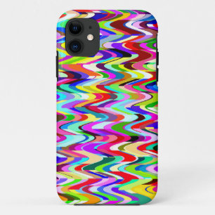 Abstract mozaïekpatroon met meerdere kleuren #6 iPhone 11 hoesje