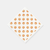 Abstract muffinepatroon servet (Hoek)