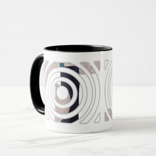 Abstract mug design (Devant gauche)