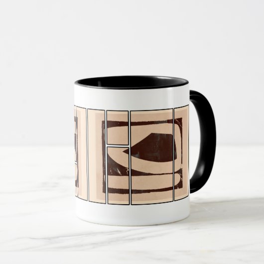 Abstract Mug design (Devant droit)