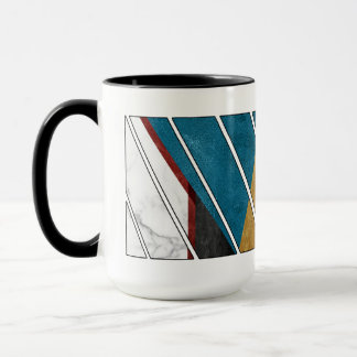 abstract mug design
