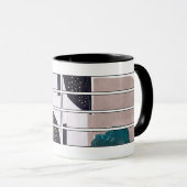 Abstract Mug Design Mok (Voorkant rechts)