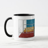 Abstract mug designs mok (Links)