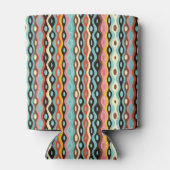 Abstract multicolor-patroon blikjeskoeler (Achterkant)