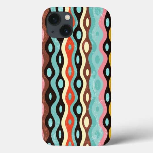 Abstract multicolor-patroon Case-Mate iPhone case (Achterkant)