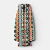 Abstract multicolor-patroon flesjeskoeler (Achterkant)