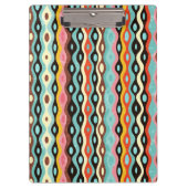 Abstract multicolor-patroon klembord (Voorkant)
