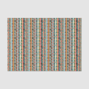 Abstract multicolor-patroon tissuepapier