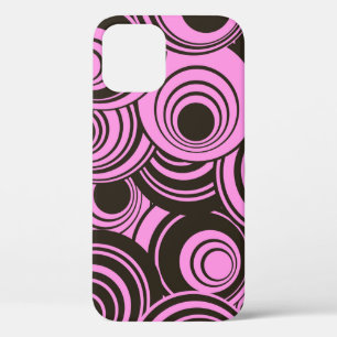 abstract naadloos geometrisch patroon met concentr iPhone 12 hoesje