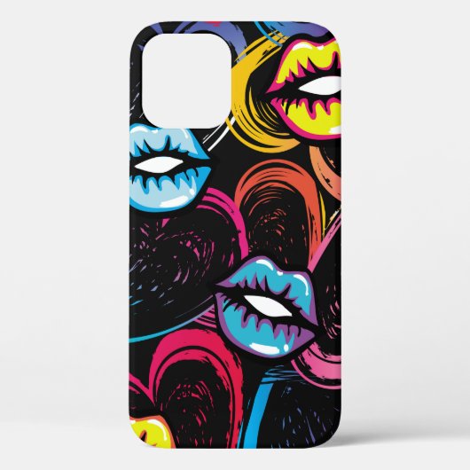 Abstract naadloos mode patroon. Schoonheidsstijl Case-Mate iPhone Case (Achterkant)