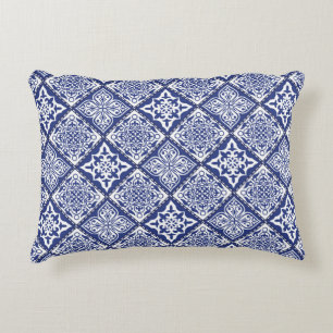 abstract naadloos patchwerkpatroon met g accent kussen