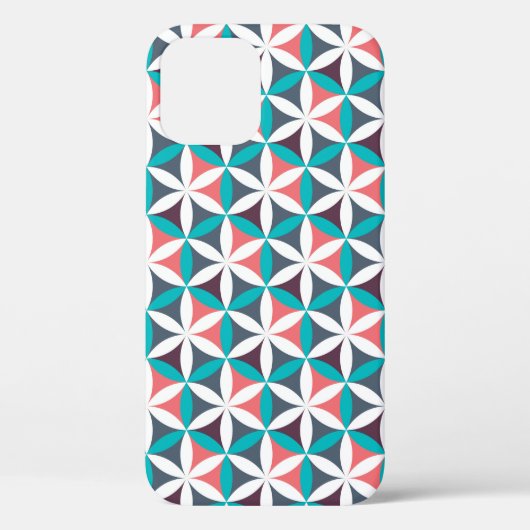 Abstract naadloos patroon. Heilige bloemen. Stijlv Case-Mate iPhone Case (Achterkant)