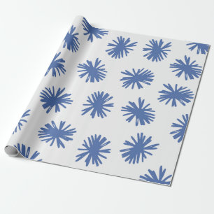 Abstract naadloos patroon met handgetekende vormen cadeaupapier