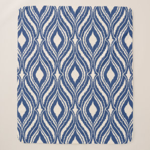 Abstract naadloos patroon met het effect Scribble. Sherpa Deken