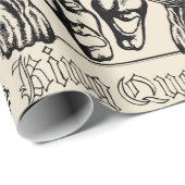 Abstract naadloos patroon op het thema van het the cadeaupapier (Rol Hoek)