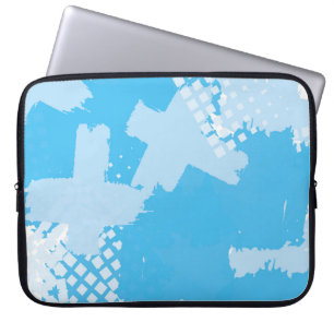 Abstract naadloos patroon. Repetitieve colo Laptop Sleeve