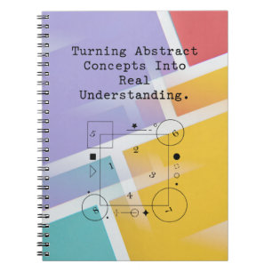 Abstract naar Echte Begrip Wiskundige Helderheid Notitieboek