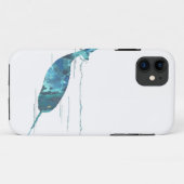 Abstract narwhal-silhouet Case-Mate iPhone case (Achterkant (horizontaal))