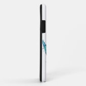 Abstract narwhal-silhouet Case-Mate iPhone case (Achterkant/rechts)