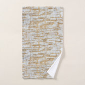 Abstract natuurlijk boomschors bad handdoek (Handdoek)