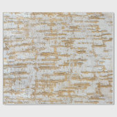 Abstract natuurlijk boomschors cadeaupapier (Vlak)