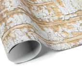 Abstract natuurlijk boomschors cadeaupapier (Rol Hoek)