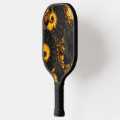 Abstract Nautilus patroongeel goud Pickleball Paddle (Links)