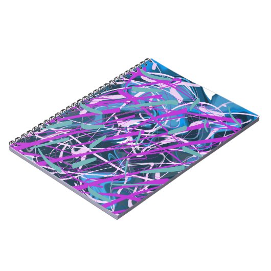 abstract notitieboek (Linkerzijde)