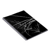 Abstract Notitieboek voor zwarte en witte Natuur (Rechterzijde)
