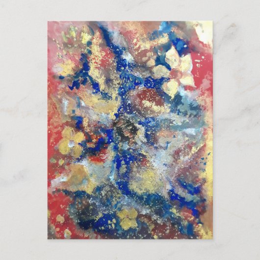 Abstract nr. 1 briefkaart (Voorkant)