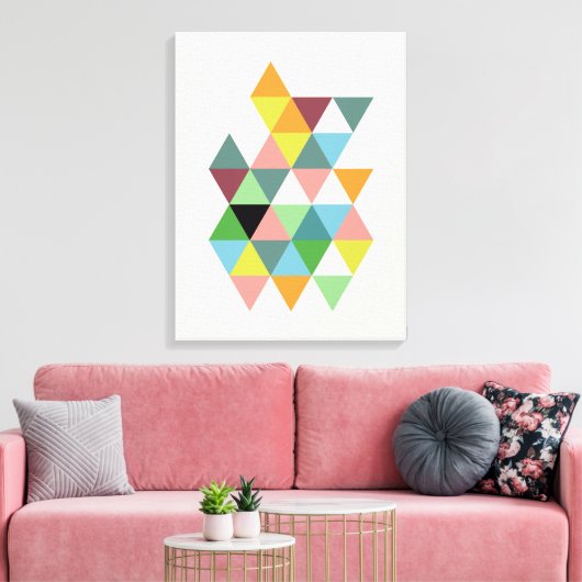 Abstract nr. 585 canvas afdruk (Insitu (Woonkamer))