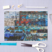 Abstract nr. 97 van Edward Martin Tissuepapier (Craft)