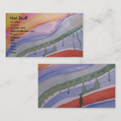 abstract nu visitekaartje (Voorkant / Achterkant)