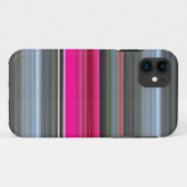 Abstract nummer 1: Cerise en grijs Case-Mate iPhone Case (Achterkant (horizontaal))
