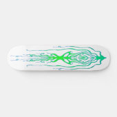 Abstract Octopus Tribal Squid Tattoo Design Skateboard (Horizontaal)