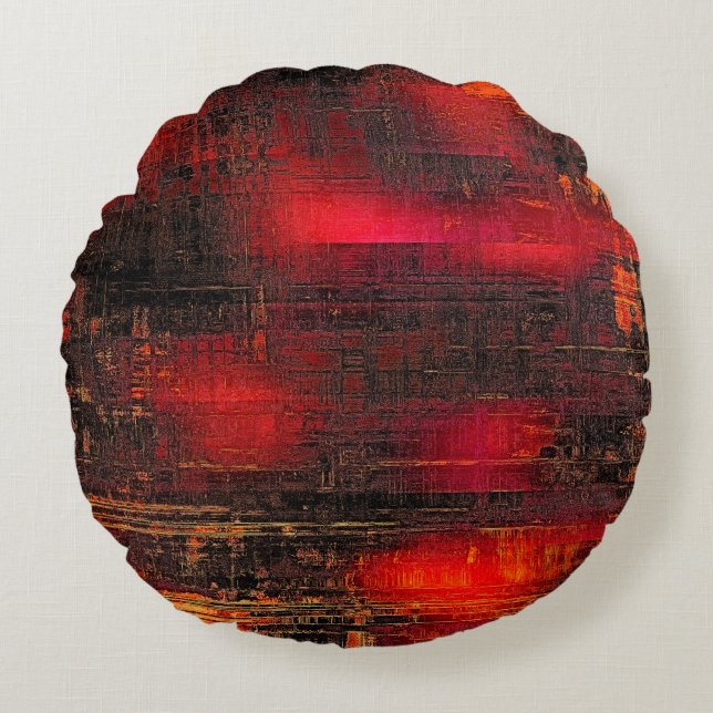 Abstract old background or faded grunge texture. W Rond Kussen (Voorkant)