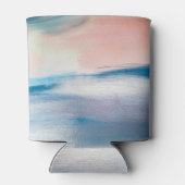 Abstract olieverfschilderij, canvastextuur. blikjeskoeler (Achterkant)