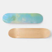 abstract olieverfschilderij skateboard (Horizontaal)
