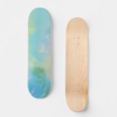 abstract olieverfschilderij skateboard (Voorkant)