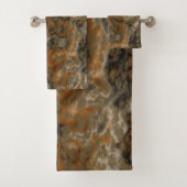 Abstract olijven bad handdoek (Insitu)